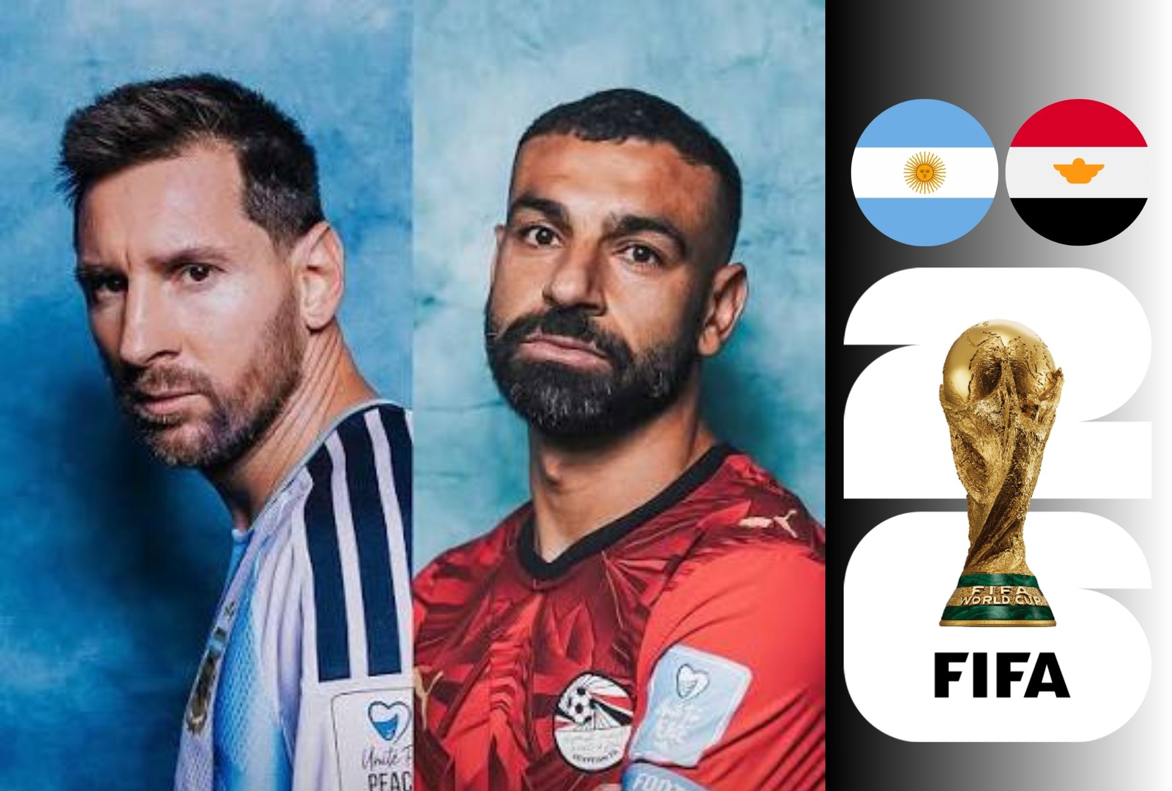 Argentina vs Egipto definen la clasificación a cuartos de final de la Copa Mundial 2026 desde el Mercedes-Benz de Atlanta, Georgia. (Foto: FIFA / Composición Depor)