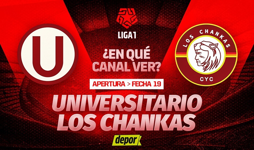Universitario y Los Chankas se enfrentan por el Torneo Apertura 2025. (Diseño: Christian Marlow)