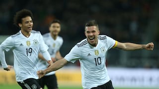 Con golazo de Podolski: Alemania venció 1-0 a Inglaterra en el Signal Iduna Park