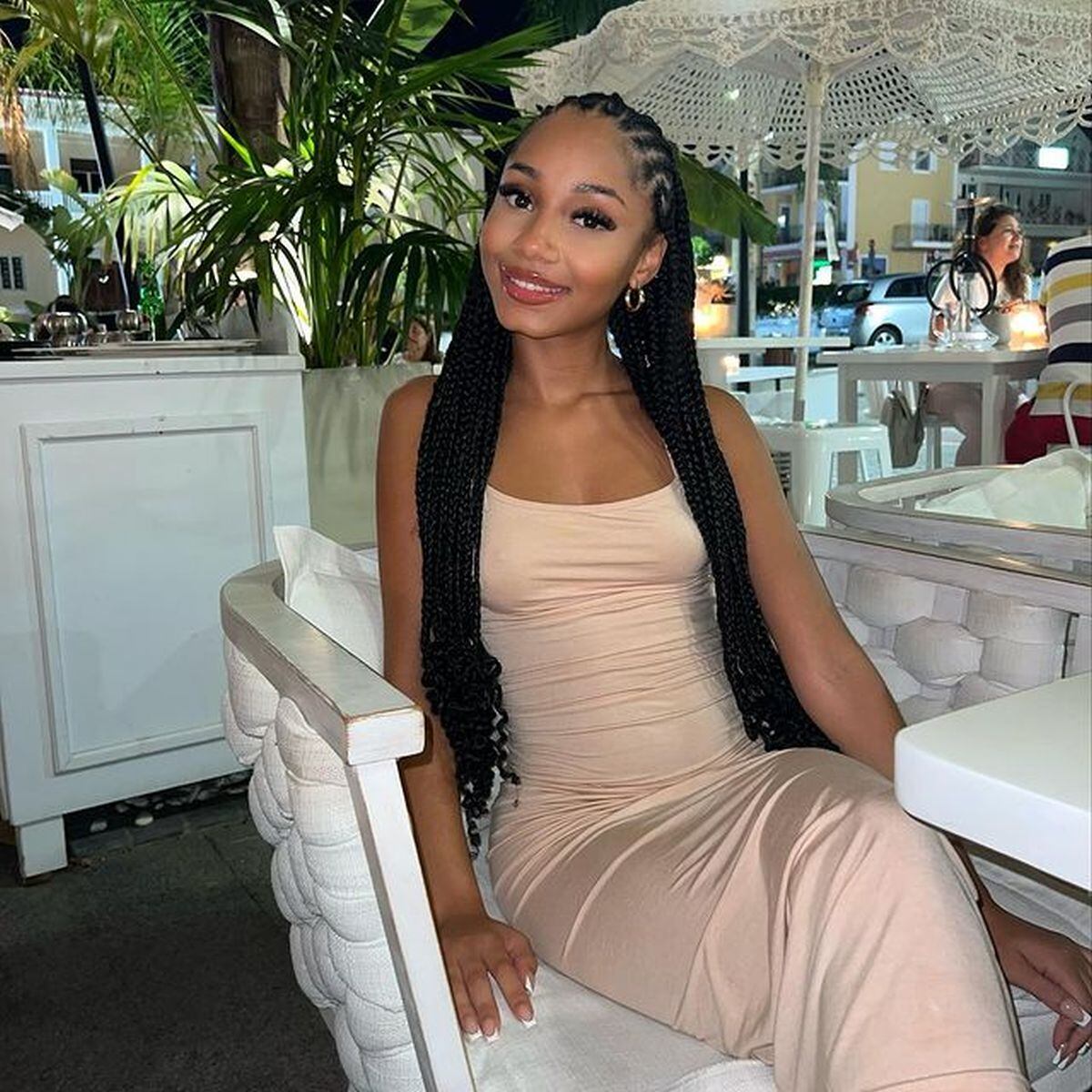 La británica no se ha pronunciado aún sobre su romance (Foto: Asantewa Chitty / Instagram)