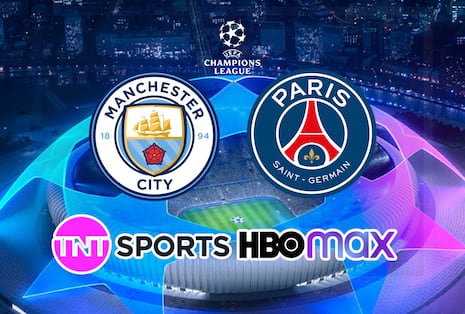 TNT Sports y HBO MAX televisan el partido Manchester City 2-4 PSG por la Champions League 2026