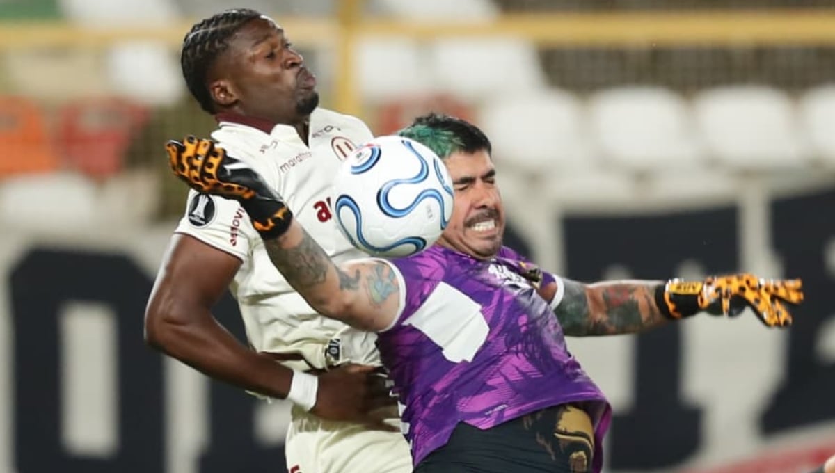 Sekou Gassama fue titular por primera vez en Universitario frente a Coquimbo Unido. (Foto: GEC)