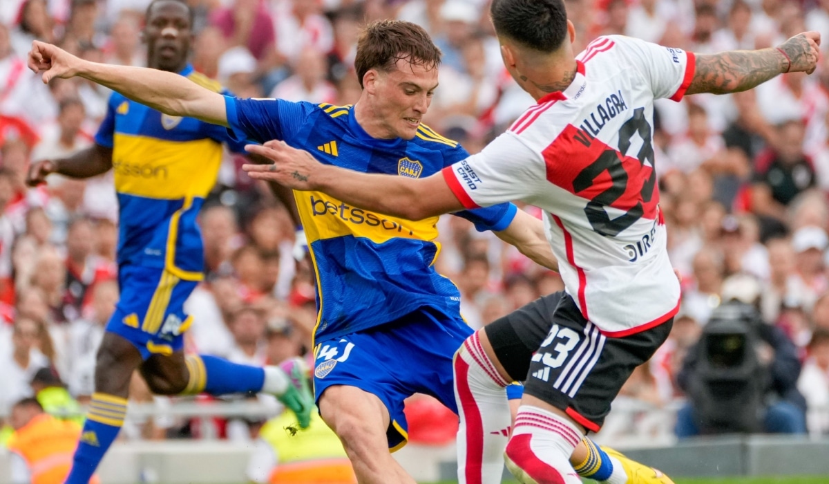 River vs. Boca por el Superclásico del Fútbol de Argentina. (Foto: Agencias).