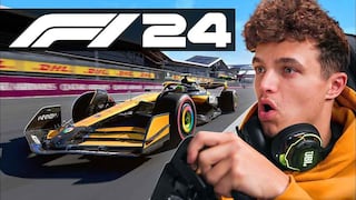 Mira a Lando Norris probar el nuevo EA Sports F1 24 [VIDEO]