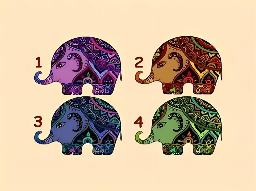 Test de personalidad: conoce tu mayor virtud con solo elegir uno de los elefantes (Foto: GenialGuru).