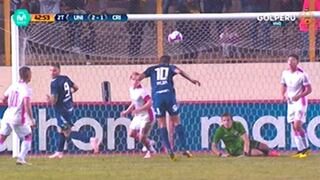Tras error de Patrick Zubczuk: Yulián Mejía se perdió un increíble gol para los celestes [VIDEO]
