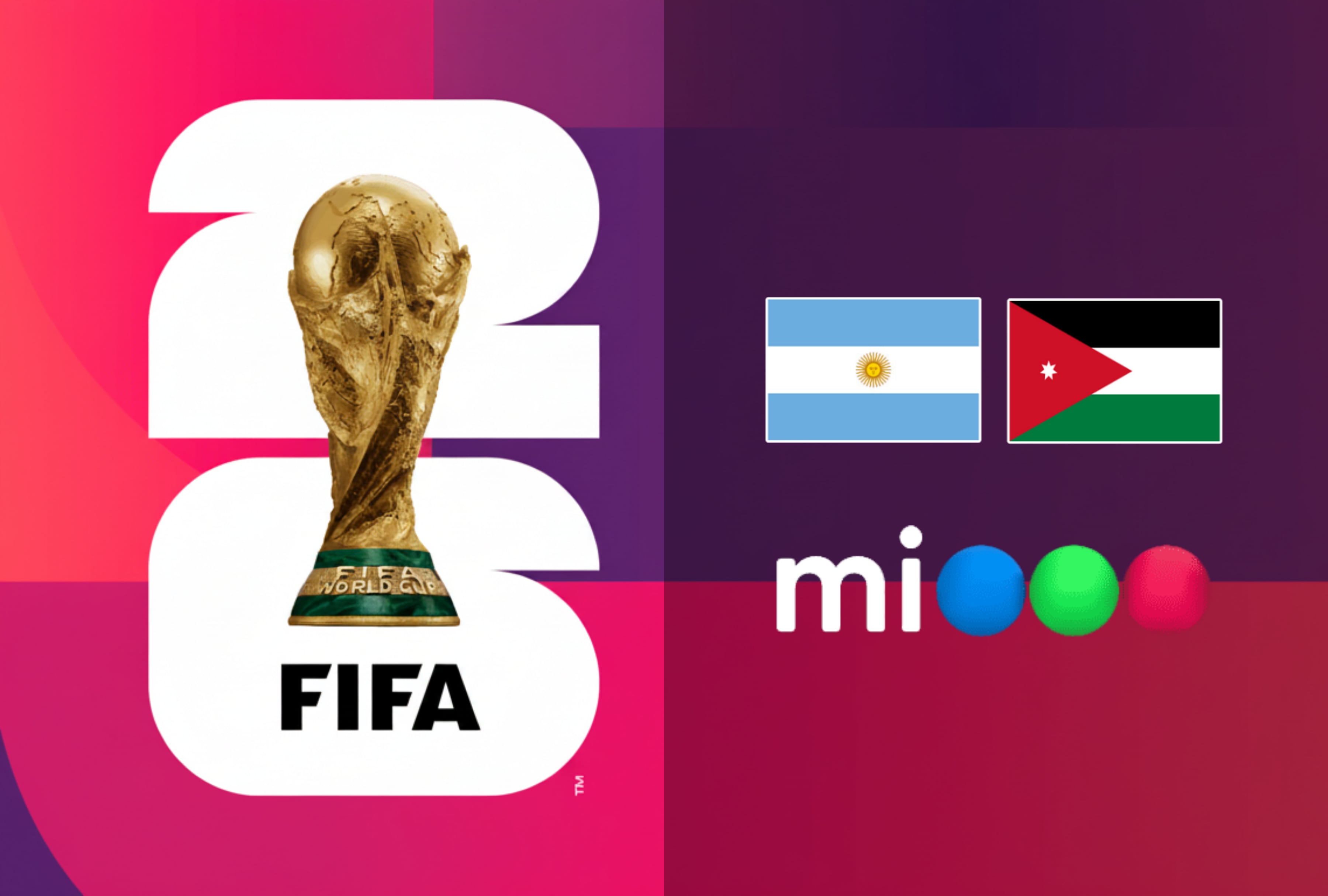 Lionel Messi busca asegurar la clasificación en el partido de Argentina vs. Jordania por el Mundial 2026. Siga el desarrollo del juego en directo por televisión abierta y opciones legales de fútbol online con Mi Telefe. | Crédito: fifa.com / Composición Depor