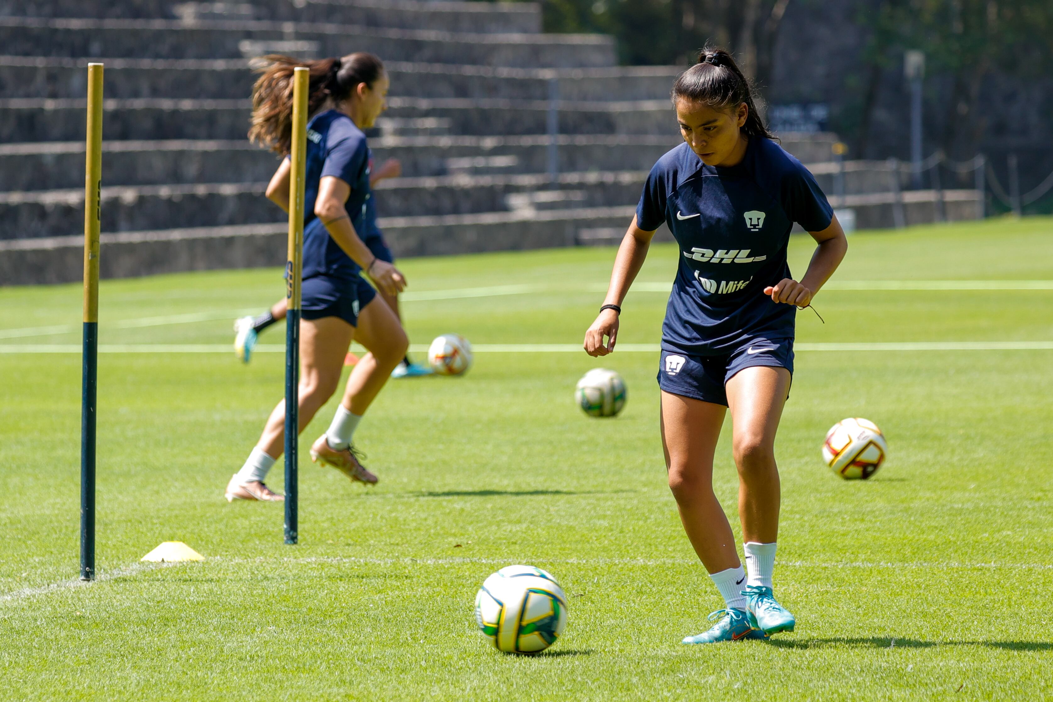 Pumas Femenil en Pretemporada en Cantera. (Foto: Pumas)