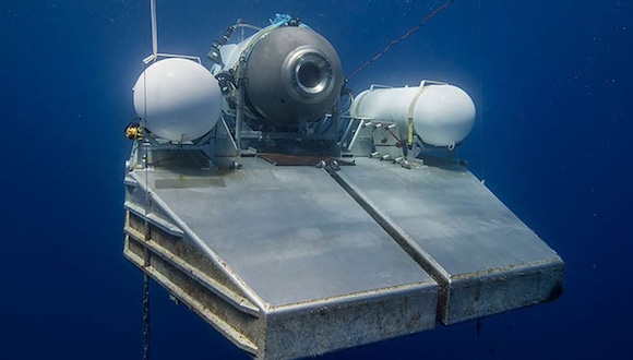 El sumergible Titán de OceanGate implosionó el 18 de junio (Foto: AFP / Ocean Gate)