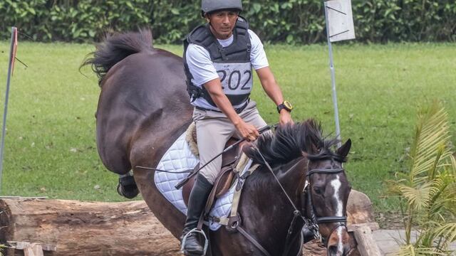 Va por la clasificación: Marcelino Cárdenas ganó la prueba central en ecuestre y buscará su pase a Lima 2019