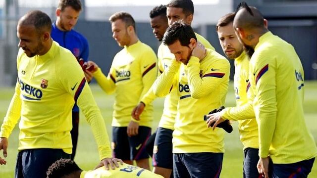 Barcelona convoca vuelta a los entrenamientos sin saber futuro de Messi