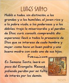 Frases para el Lunes Santo 2023: mensajes e imágenes para compartir en Semana Santa (Foto: Pinterest).