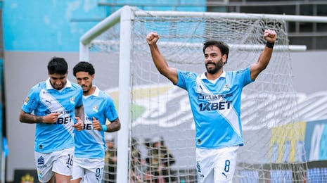¡La colocó como ‘9′! Gol de Sosa a favor de Cristal para poner el 3-0 frente a ADT