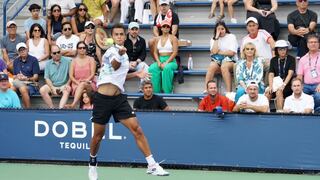 ¡A seguir! Juan Pablo Varillas cayó ante Grigor Dimitrov en el Chengdu Open