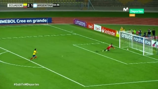En menos de dos minutos: el gol ecuatoriano que complica la clasificación de Perú al Mundial Sub 17 [VIDEO]