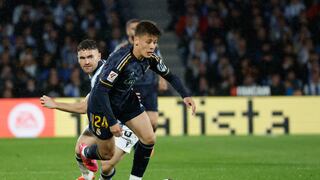 Gol de Arda Güler: en su primera titularidad con el Real Madrid anota con un ‘zapatazo’