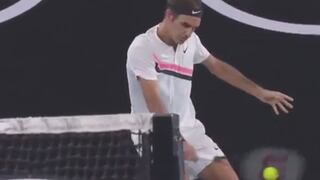 Raqueta prodigiosa: la espectacular jugada de Roger Federer en el Australia Open 2018