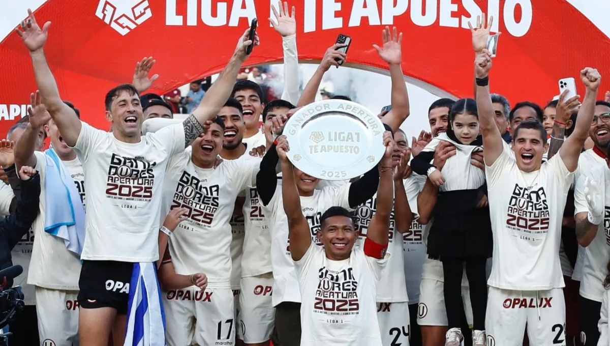 Universitario ganó el Torneo Apertura 2025 y ahora apunta al tricampeonato. (Foto: Universitario)