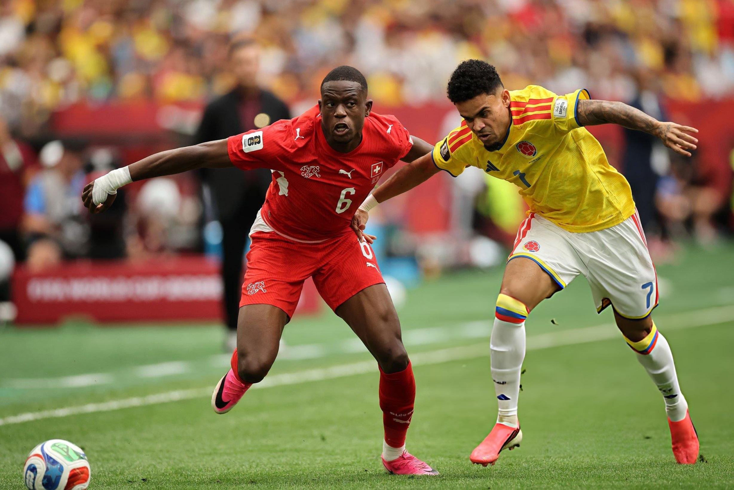 Colombia vs. Suiza se enfrentan por los octavos de final del Mundial 2026. (Foto: Getty Images)