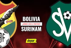 Dónde ver Bolivia vs. Surinam EN VIVO: canales de TV vía DIRECTV, FútbolCanal y Entel TV