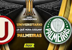 Dónde ver Universitario vs. Palmeiras y horarios de TV por Copa Libertadores 2025