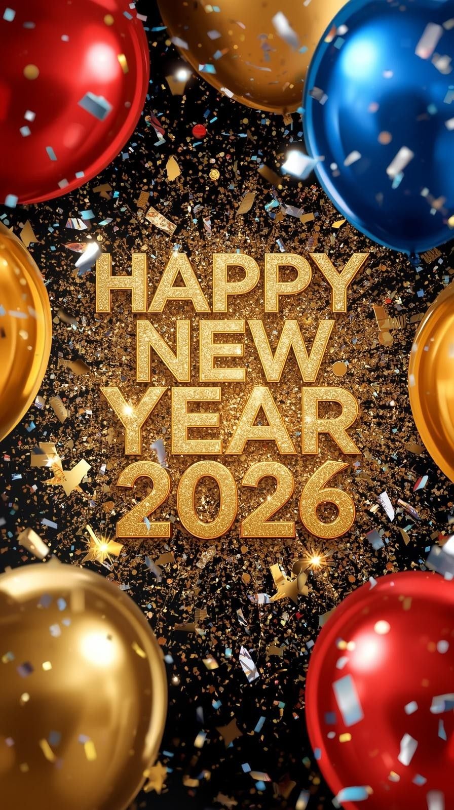 Elige una de estas 20 opciones de tarjetas para desear un ¡Feliz Año Nuevo 2026! este 31 de diciembre y 1 de enero. Compártela en todas las redes sociales. (Foto: Pinterest)