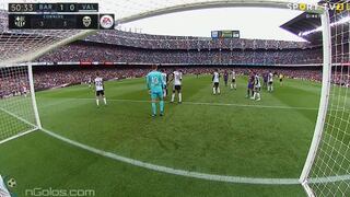 Quedaron sorprendidos: el gol de Umtiti a Valencia con que recupera la confianza tras la 'Romantada' [VIDEO]