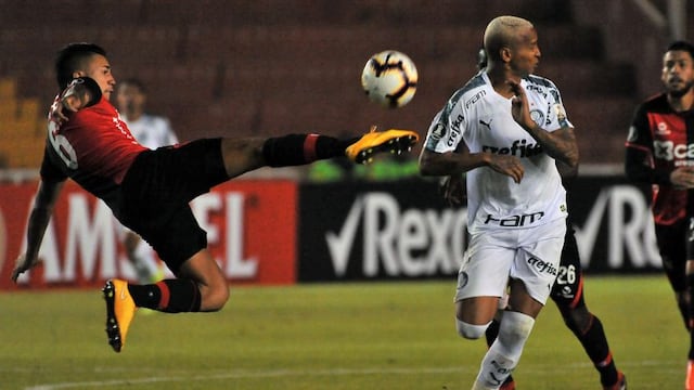 Melgar cayó goleado 4-0 en Arequipa a manos de Palmeiras por la Copa Libertadores 2019