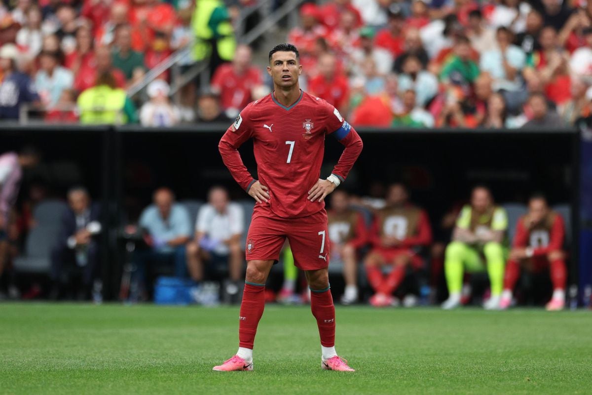 Cristiano Ronaldo anotó un doblete y llegó a 10 goles en los Mundiales | (Foto: EFE)