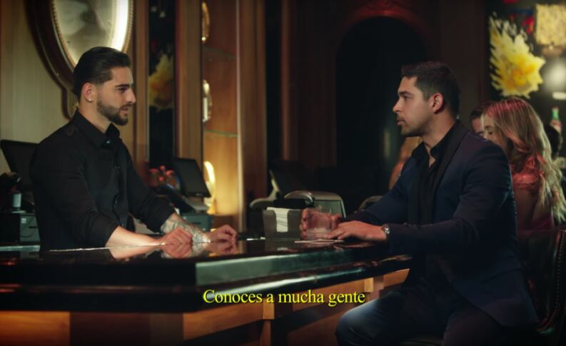 Valderrama conversa con el cantante colombiano en "Felices los 4" (Foto: Maluma / YouTube)