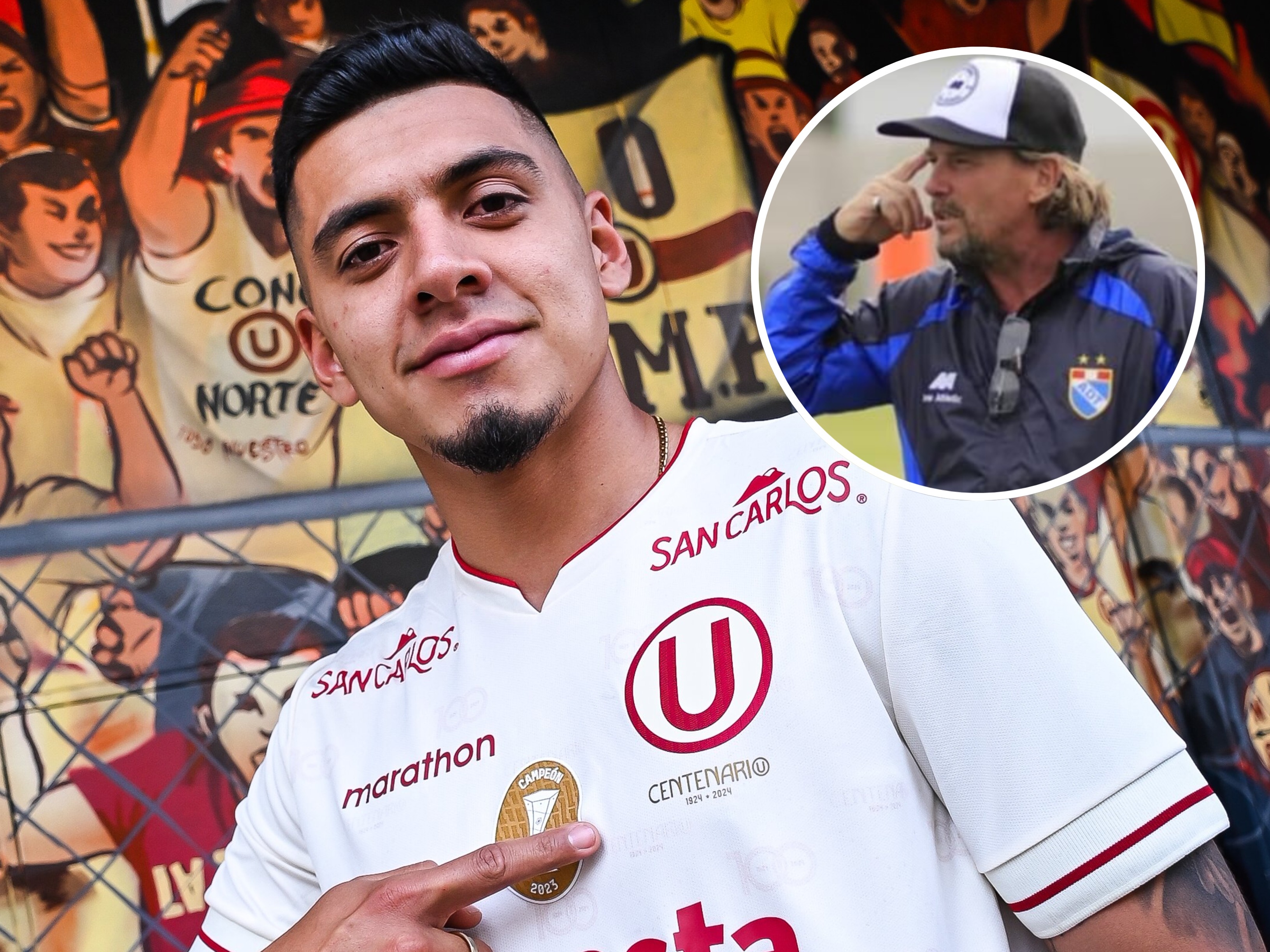 César Inga firmó por tres temporadas con Universitario de Deportes. (Universitario)