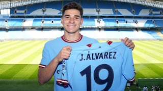 Ya es un hombre de confianza: el gesto de Guardiola con Julián Álvarez a la espera de su debut
