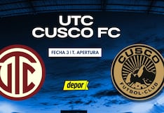 UTC vs. Cusco FC EN VIVO por Liga 1 MAX y Movistar TV por Torneo Apertura