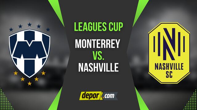 A qué hora jugó Monterrey vs. Nashville y en qué canales se vio la Leagues Cup