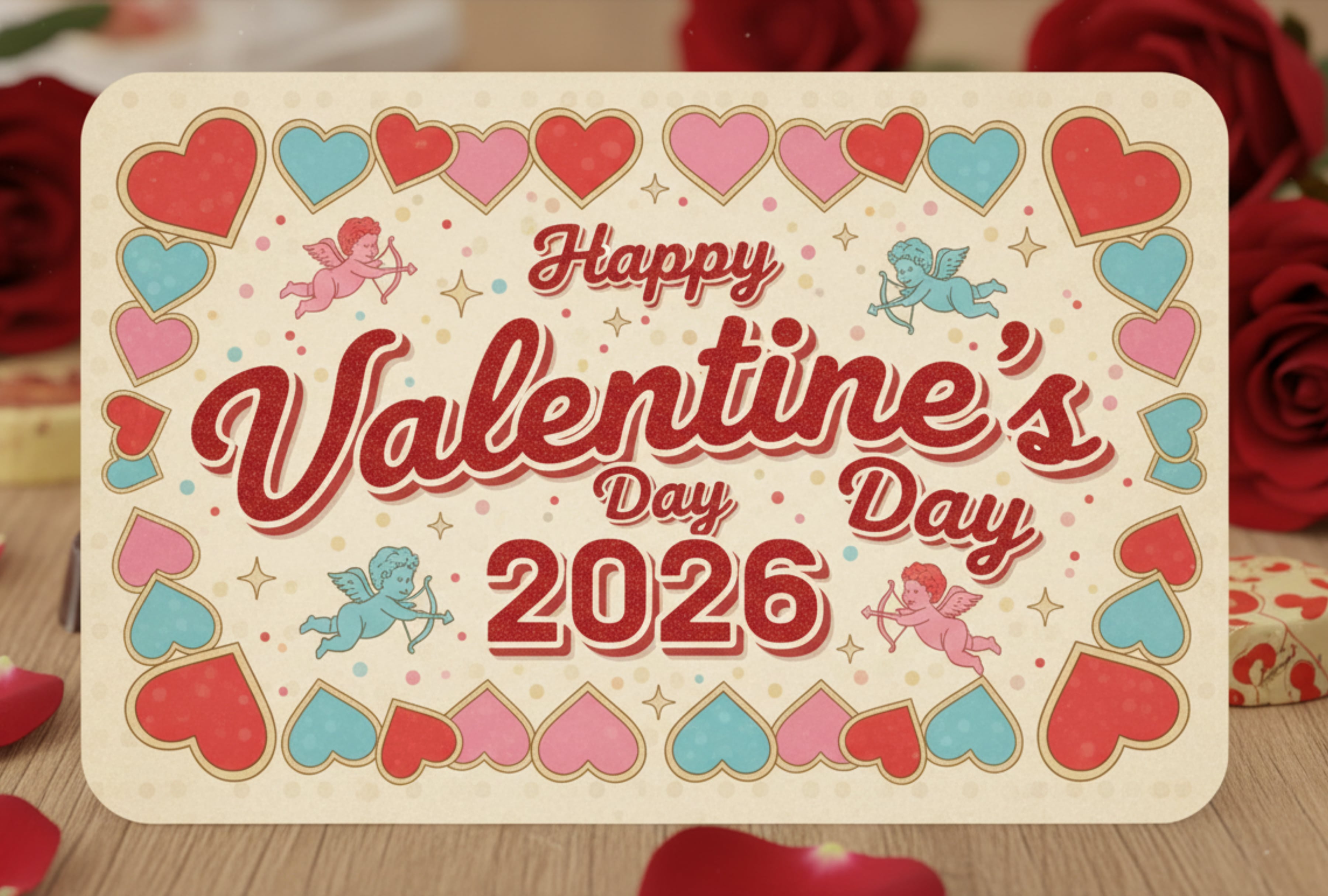 Whether it’s an inside joke, a shared memory or a simple “I love you”, personalisation makes your card feel one-of-a-kind — and that’s exactly what people are searching for this year. | Image created by Depor using Gemini AI