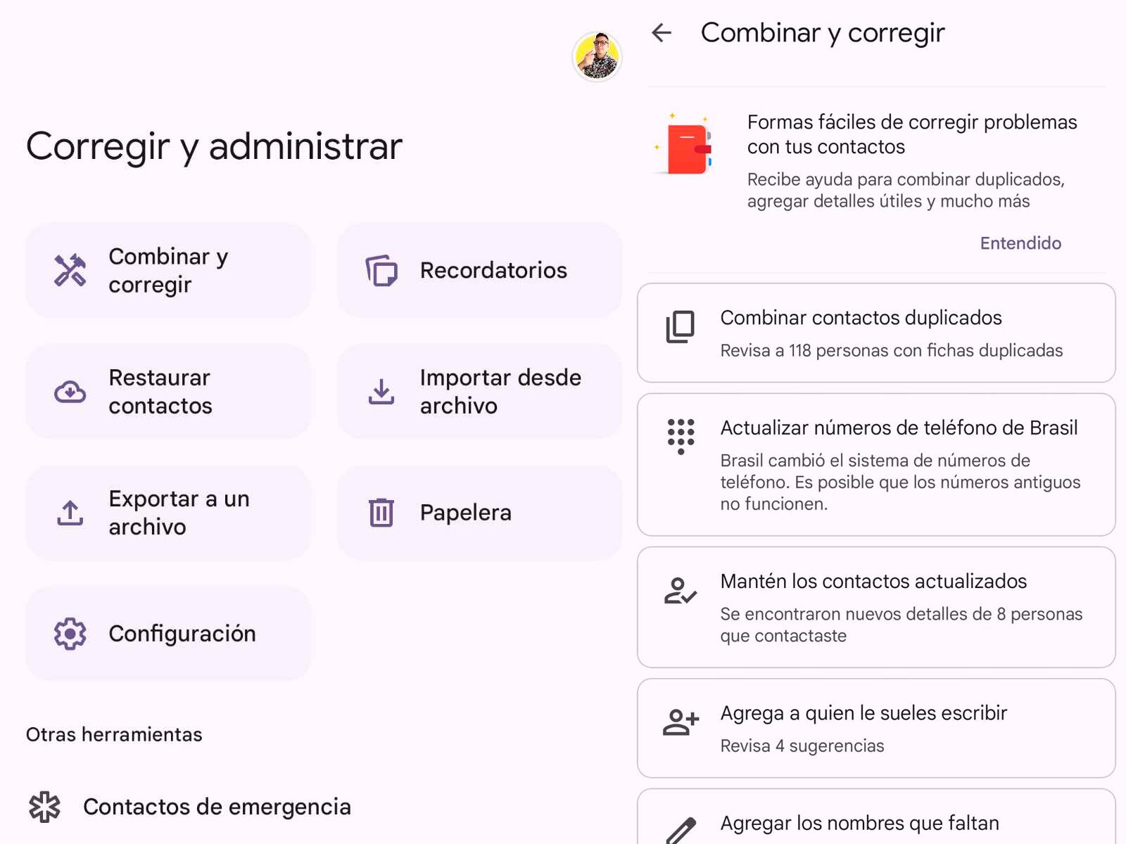 WHATSAPP | Recuerda que tienes la aplicación de Google para eliminar a los contactos que ya no escribas. (Foto: Depor - Rommel Yupanqui)