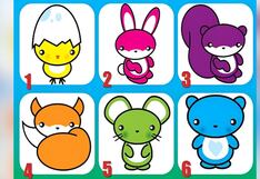 Escoge uno de los animales en esta ilustración para saber qué te hace diferente