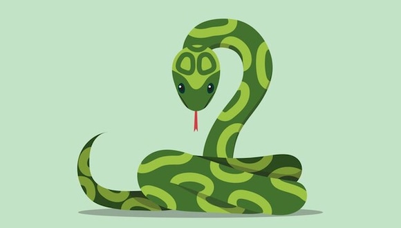La serpiente es hermana kármica del dragón (Foto: Freepik)