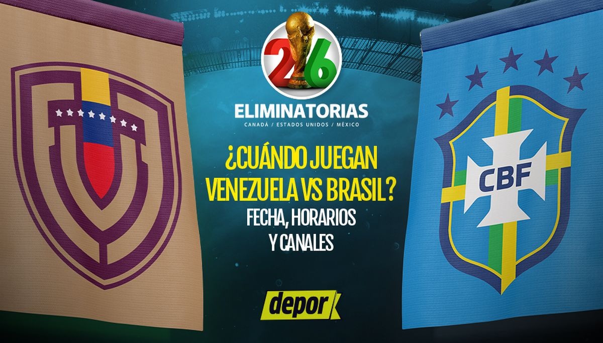 Venezuela nunca le ha ganado a Brasil en la historia de las Eliminatorias. (Depor)