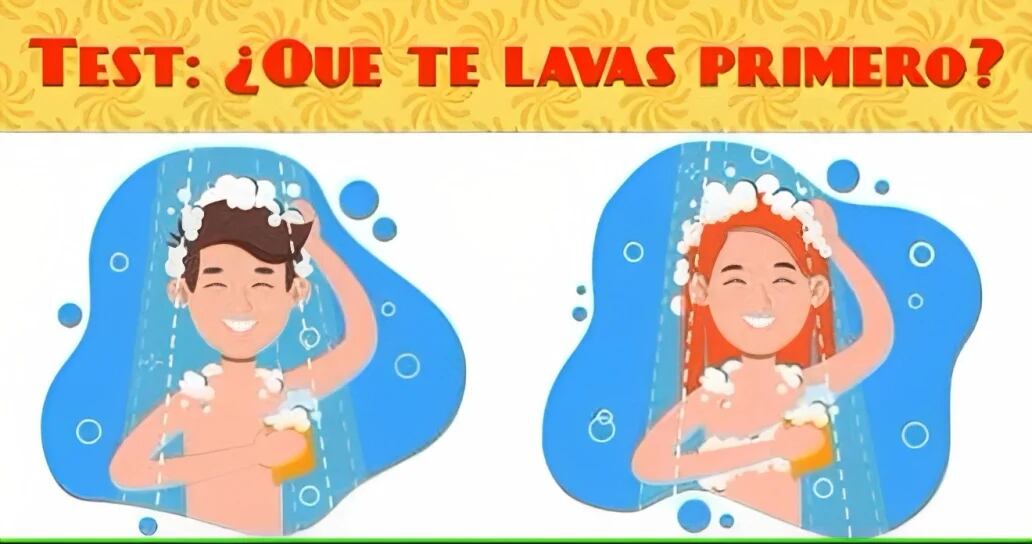 Mira qué tipo de persona eres según la parte del cuerpo que te lavas primero. (Foto: Genial.Guru)