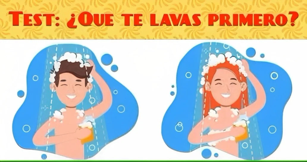 Mira qué tipo de persona eres según la parte del cuerpo que te lavas primero. (Foto: Genial.Guru)