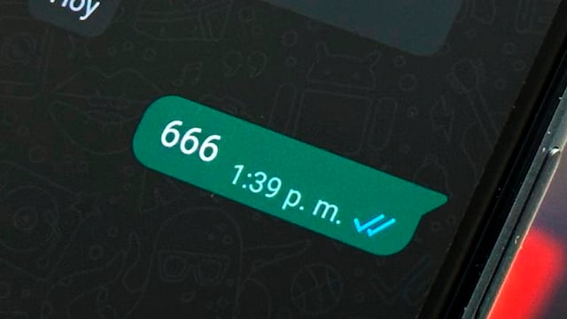 Por qué los jóvenes comparten el número “666″ en WhatsApp