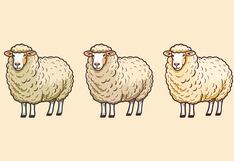 Elige una de las ovejas en la imagen para conocer qué te tiene súper preocupado