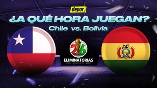 Chile vs. Bolivia por Eliminatorias 2026: a qué hora juegan hoy