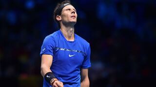 No soportó más: Rafael Nadal perdió ante David Goffin y se retiró del Masters de Londres por lesión