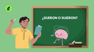Dijeron o dijieron: ¿cómo se debe escribir, cuál es la diferencia y qué significa?