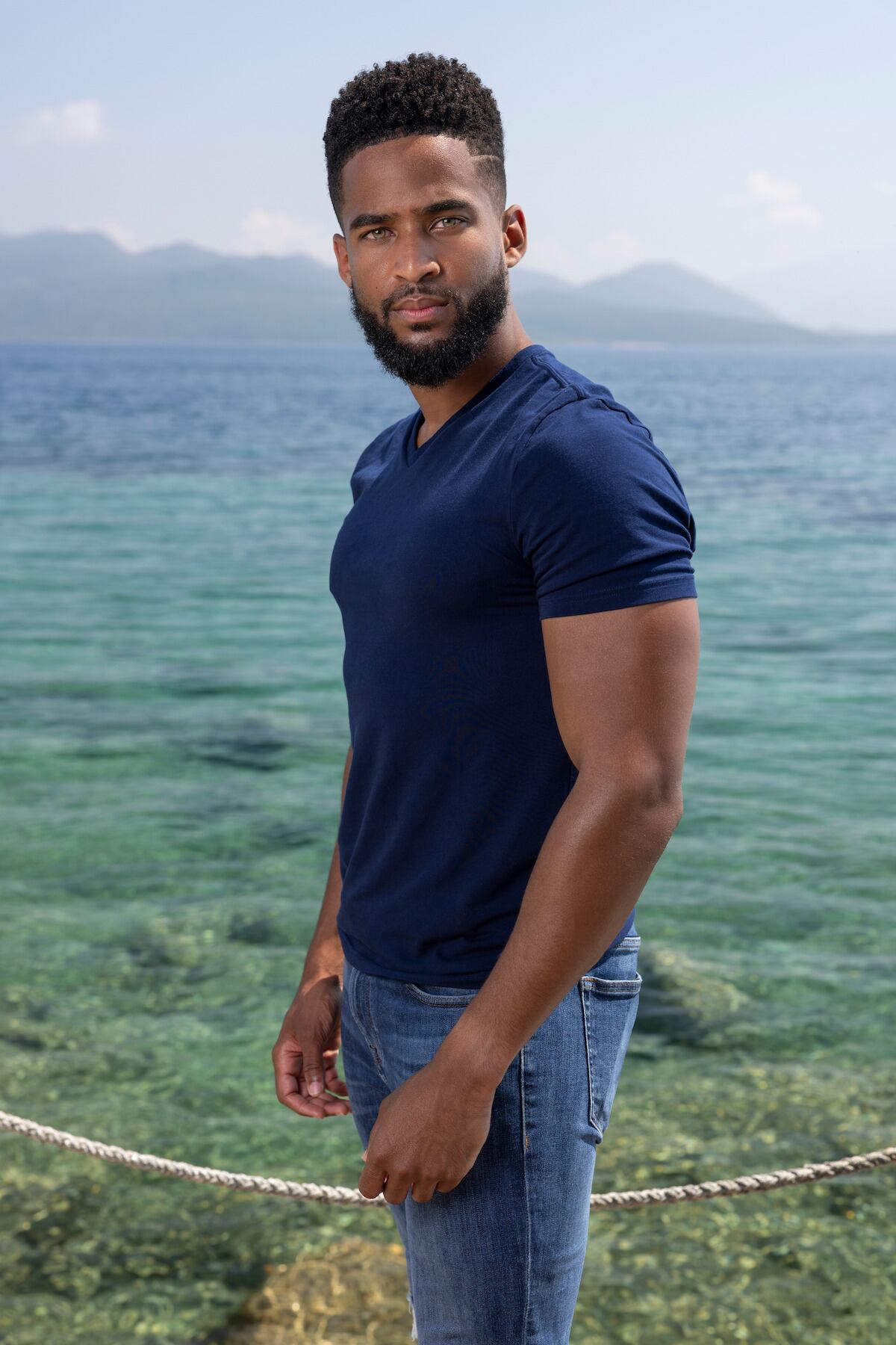 Aaron es uno de los concursantes del reality "La llave del paraíso" (Foto: Netflix)