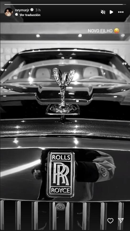 Neymar luce su nuevo auto en redes sociales. (Foto: Composición)