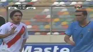 Perú vs. Uruguay: el día en que Vargas se enfrentó a Godín en el Monumental [VIDEO]