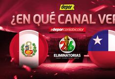 En qué canal ver Perú vs Chile por Eliminatorias: partido en el Monumental